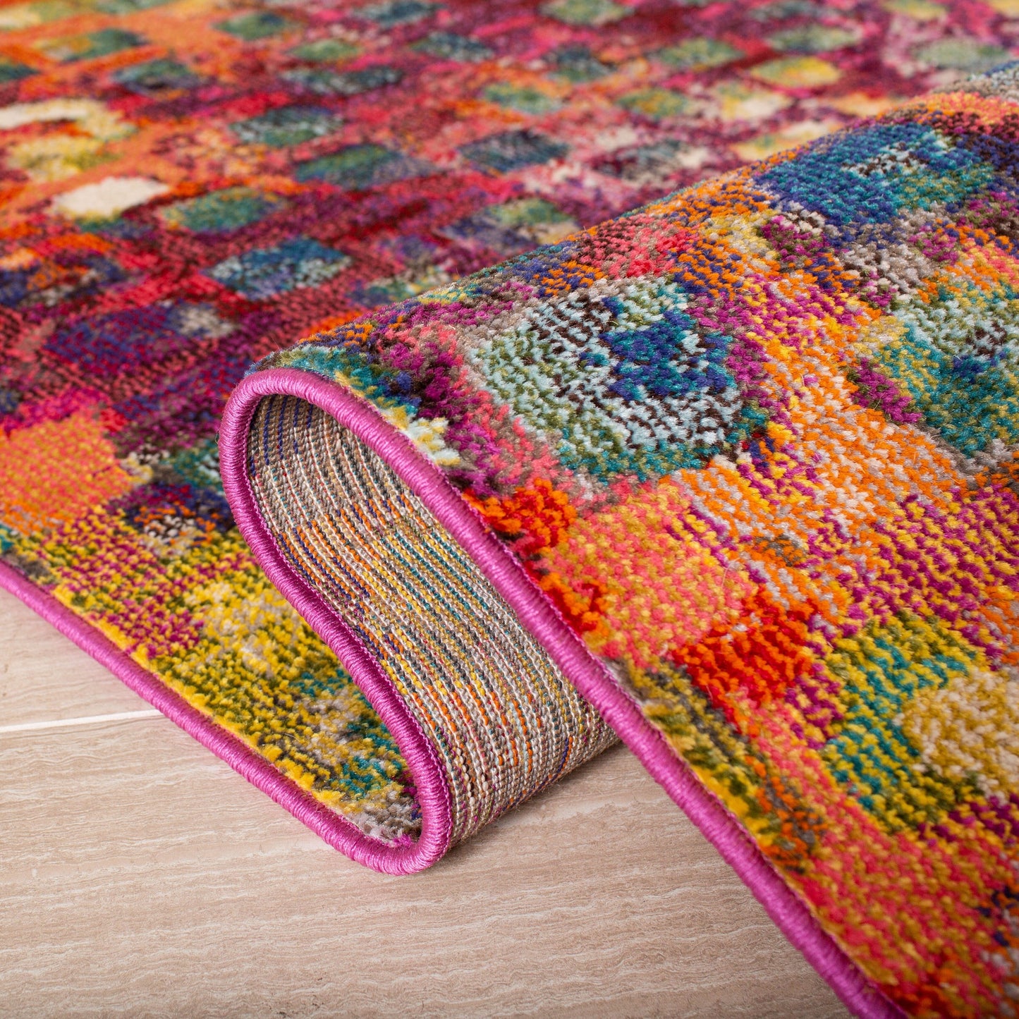 Tapis SAFAVIEH Madison Cherie moderne abstrait aquarelle