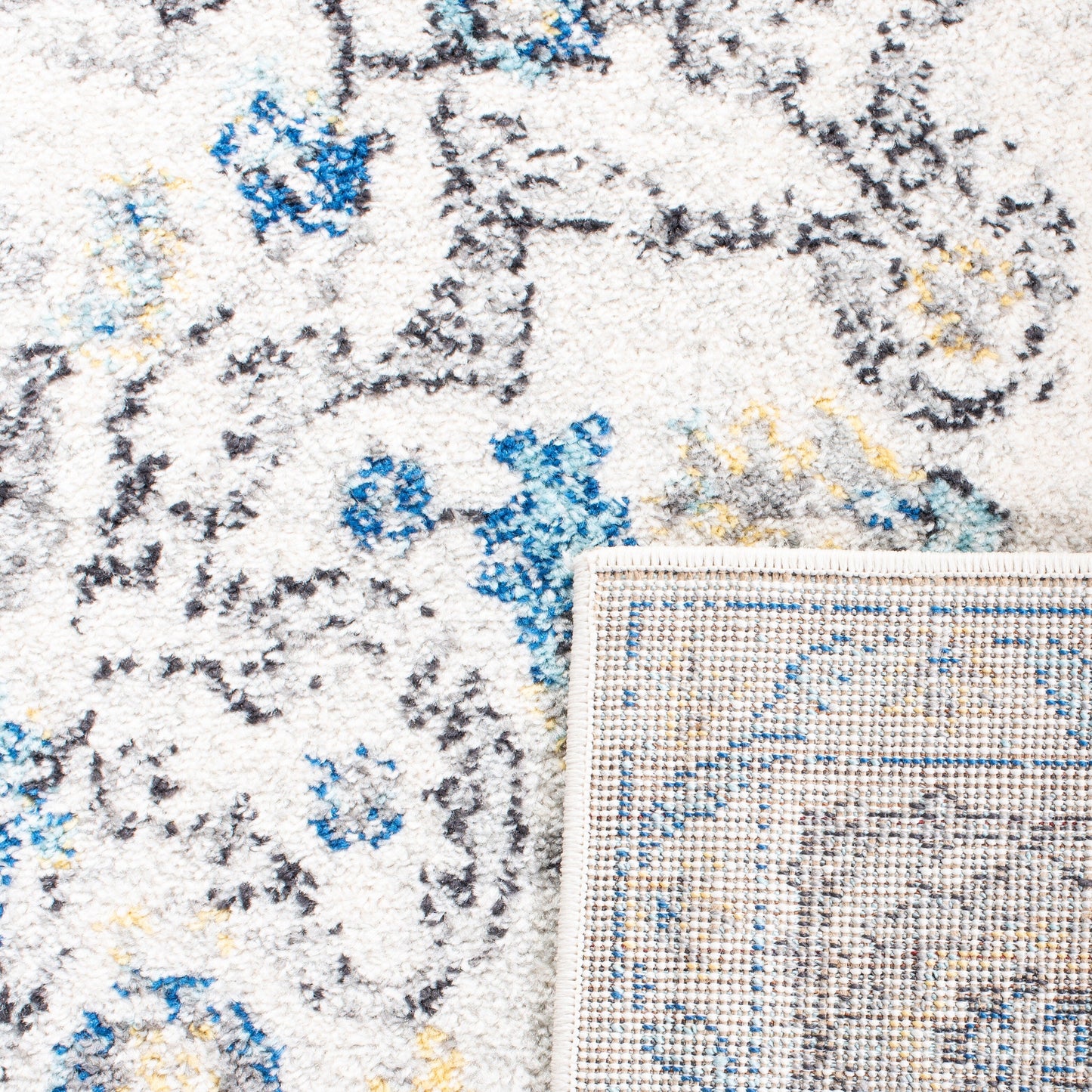 Tapis rustique vieilli SAFAVIEH Madison Delois Medallion à motif médaillon