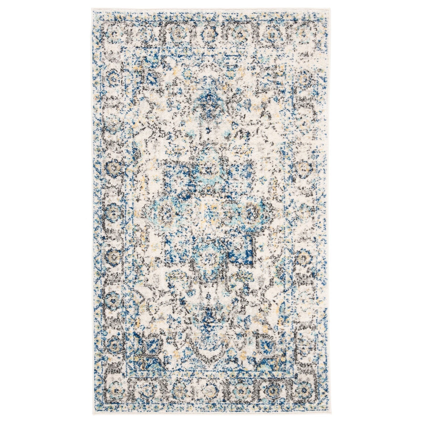 Tapis rustique vieilli SAFAVIEH Madison Delois Medallion à motif médaillon