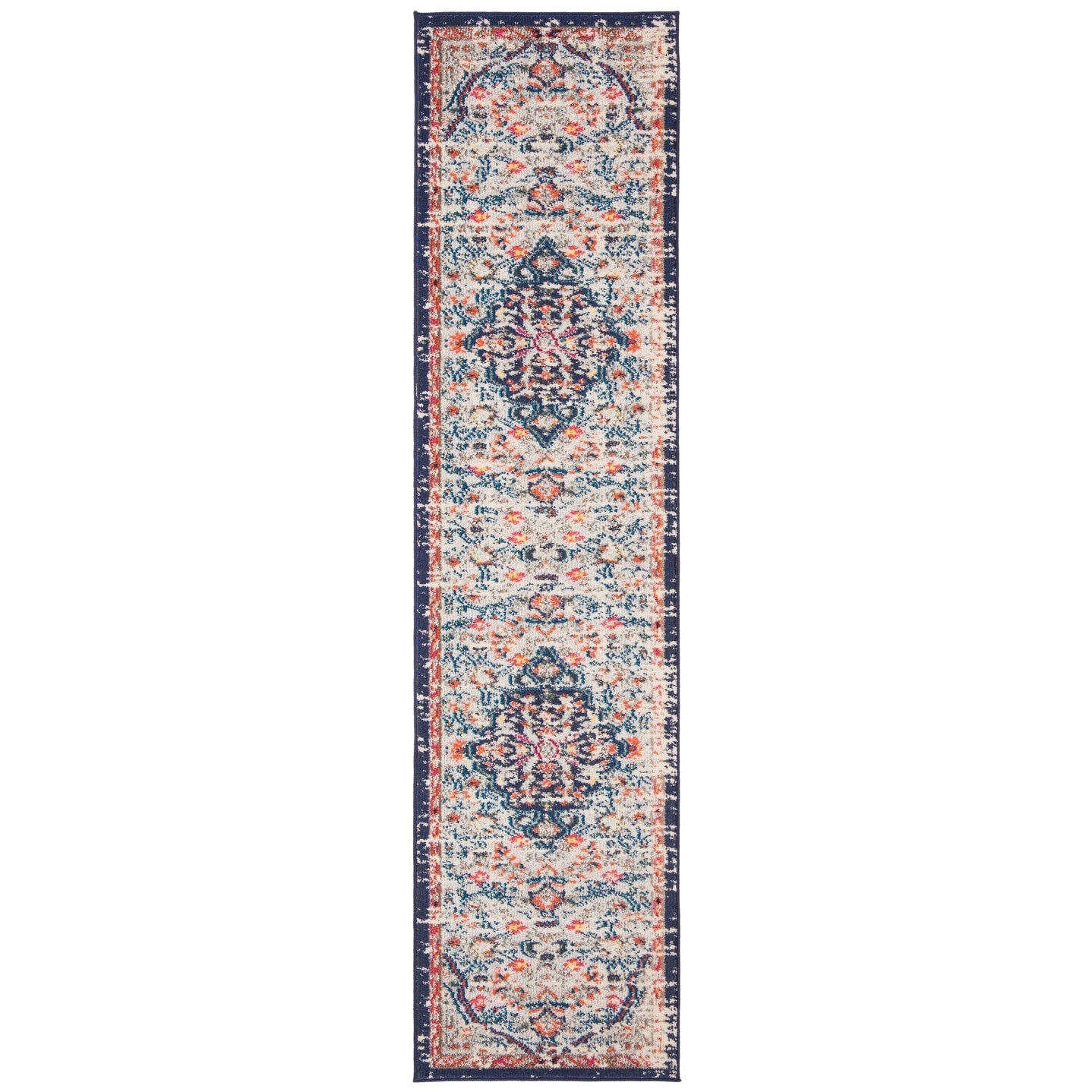 Tapis SAFAVIEH Madison Libusa Boho à médaillon vieilli