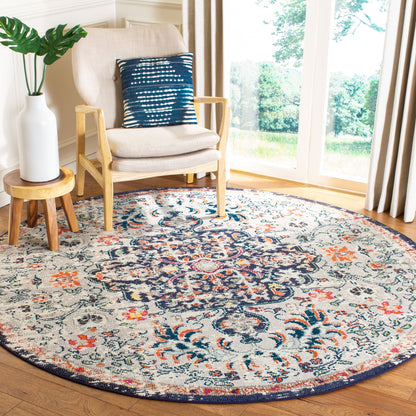 Tapis SAFAVIEH Madison Libusa Boho à médaillon vieilli