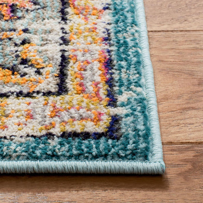 Tapis SAFAVIEH Madison Libusa Boho à médaillon vieilli