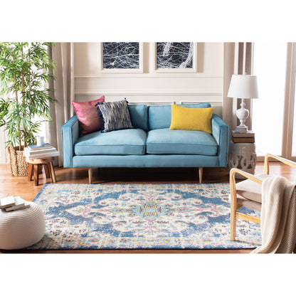 Tapis SAFAVIEH Madison Marilou Boho à médaillon vieilli