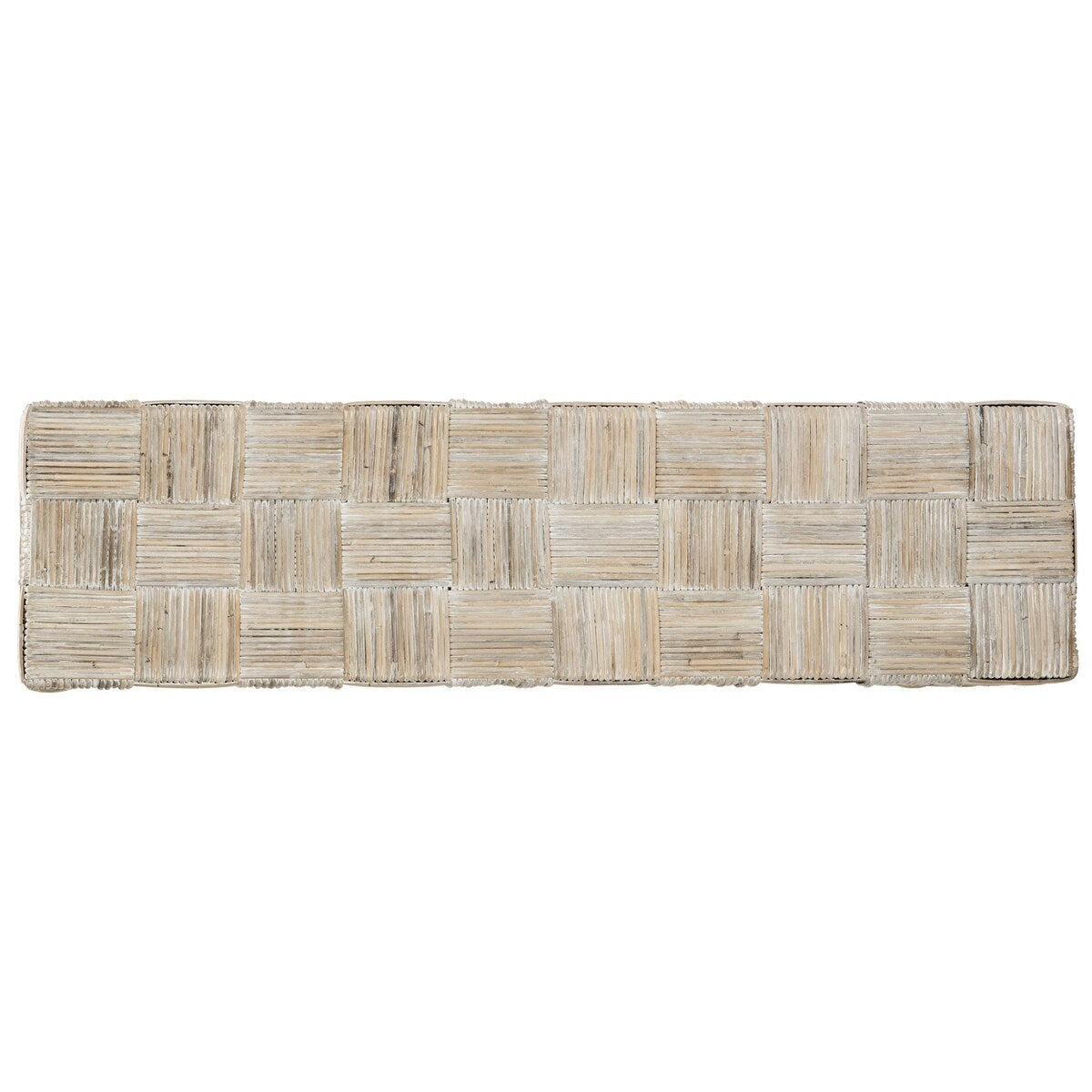 Console en rotin Mindel SAFAVIEH - 51 cm (L) x 14 cm (P) x 32 cm (H)