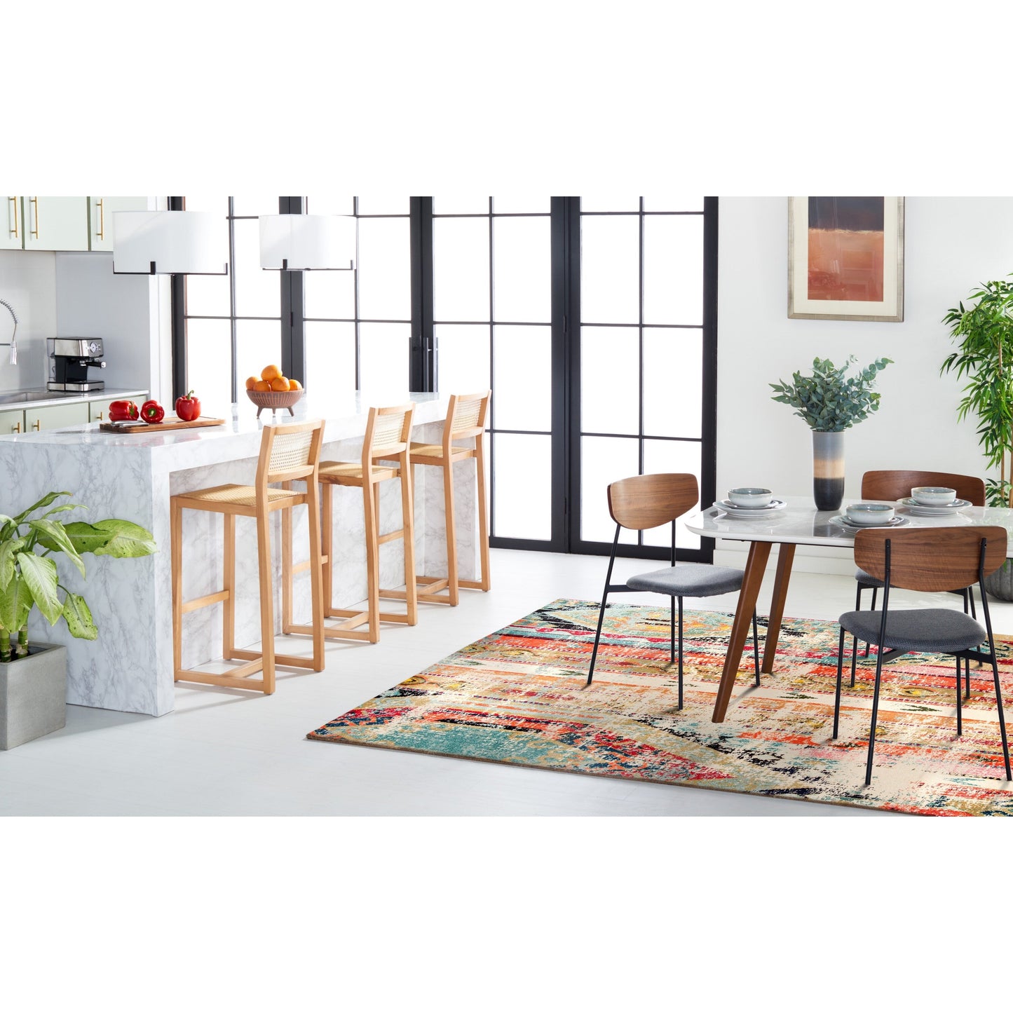 SAFAVIEH Tapis Boho vieilli Monaco Brunhildis