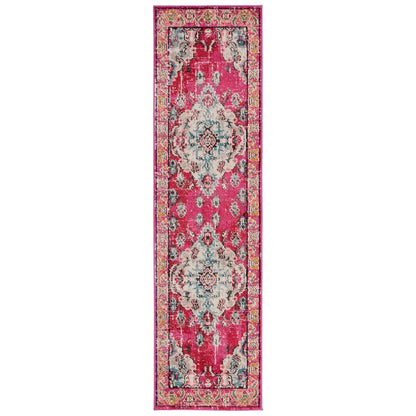 Tapis SAFAVIEH Monaco Océane Boho à médaillon vieilli