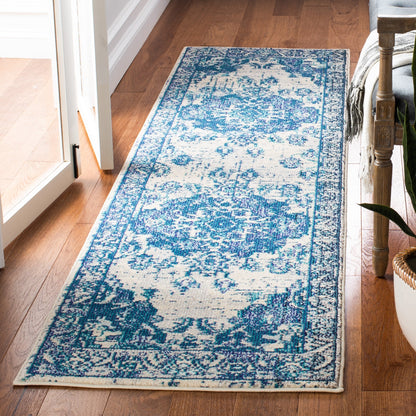 Tapis SAFAVIEH Monaco Océane Boho à médaillon vieilli