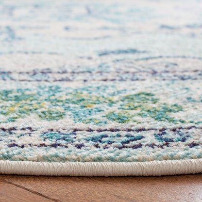 Tapis SAFAVIEH Monaco Océane Boho à médaillon vieilli