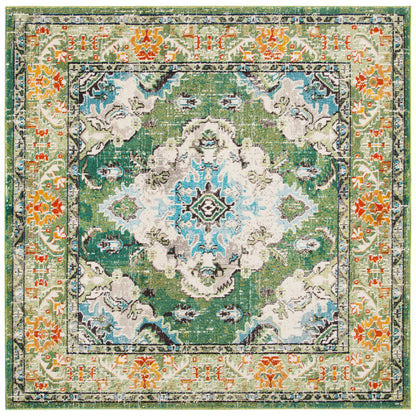 Tapis SAFAVIEH Monaco Océane Boho à médaillon vieilli