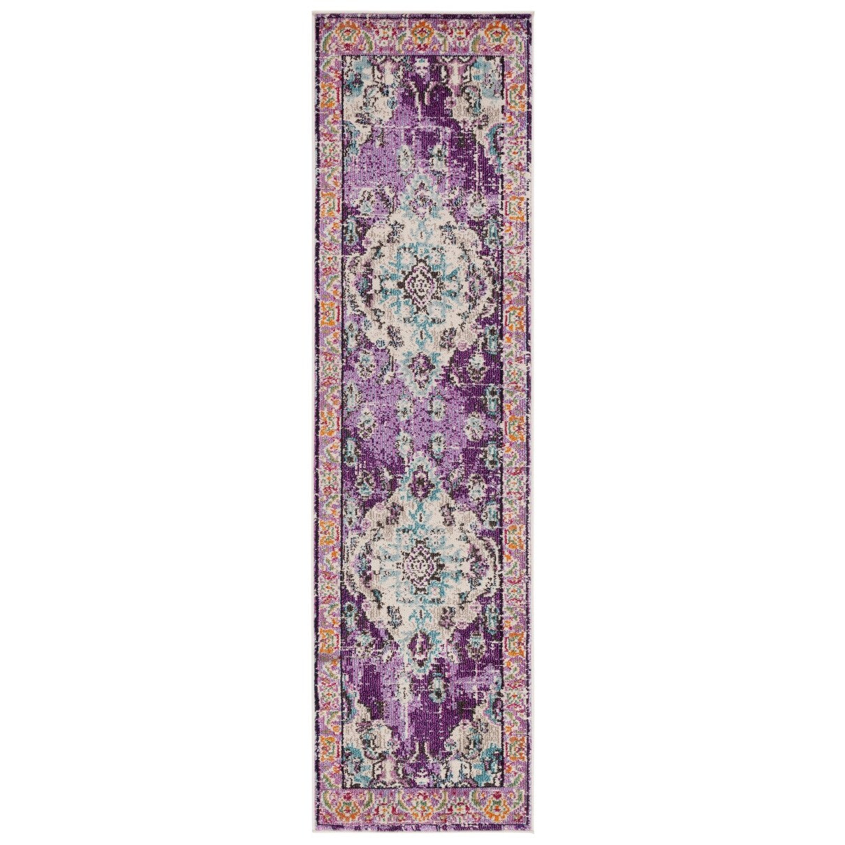 Tapis SAFAVIEH Monaco Océane Boho à médaillon vieilli