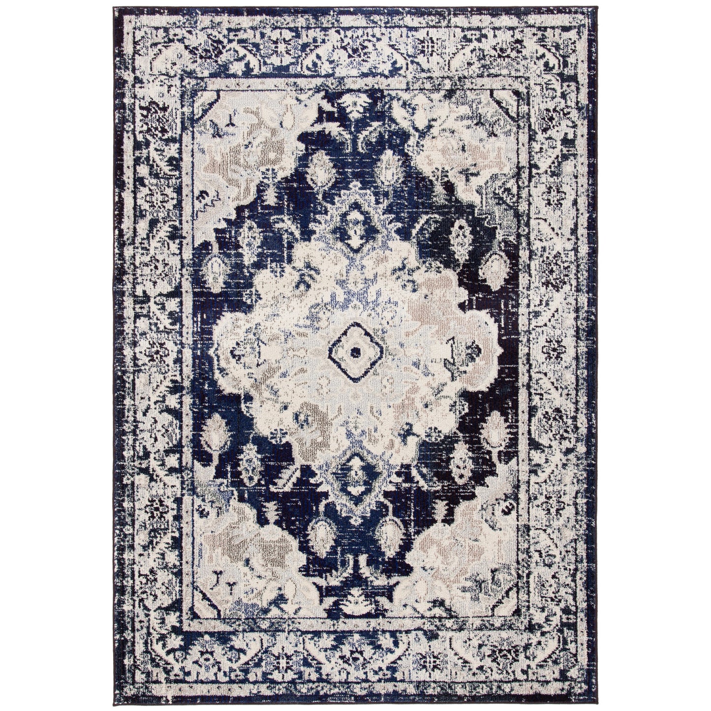 Tapis SAFAVIEH Monaco Océane Boho à médaillon vieilli