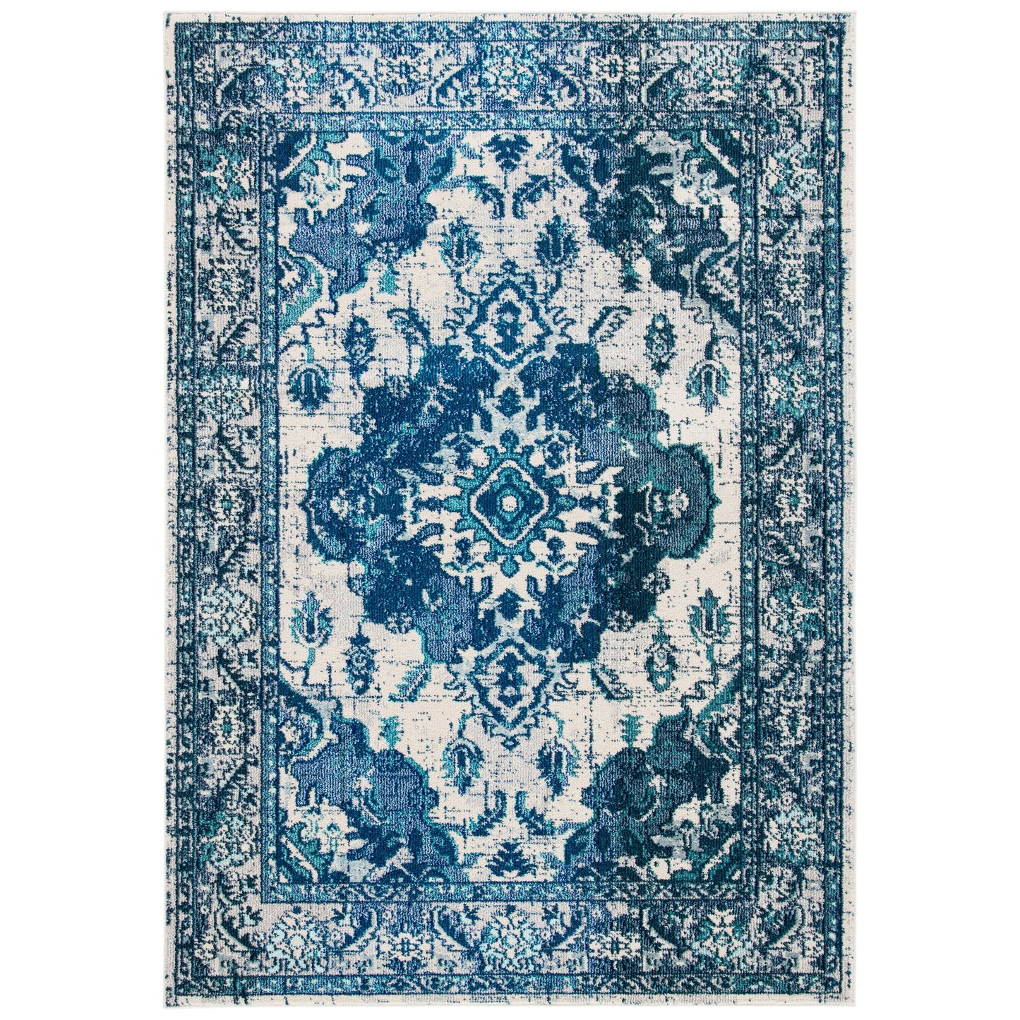 Tapis SAFAVIEH Monaco Océane Boho à médaillon vieilli