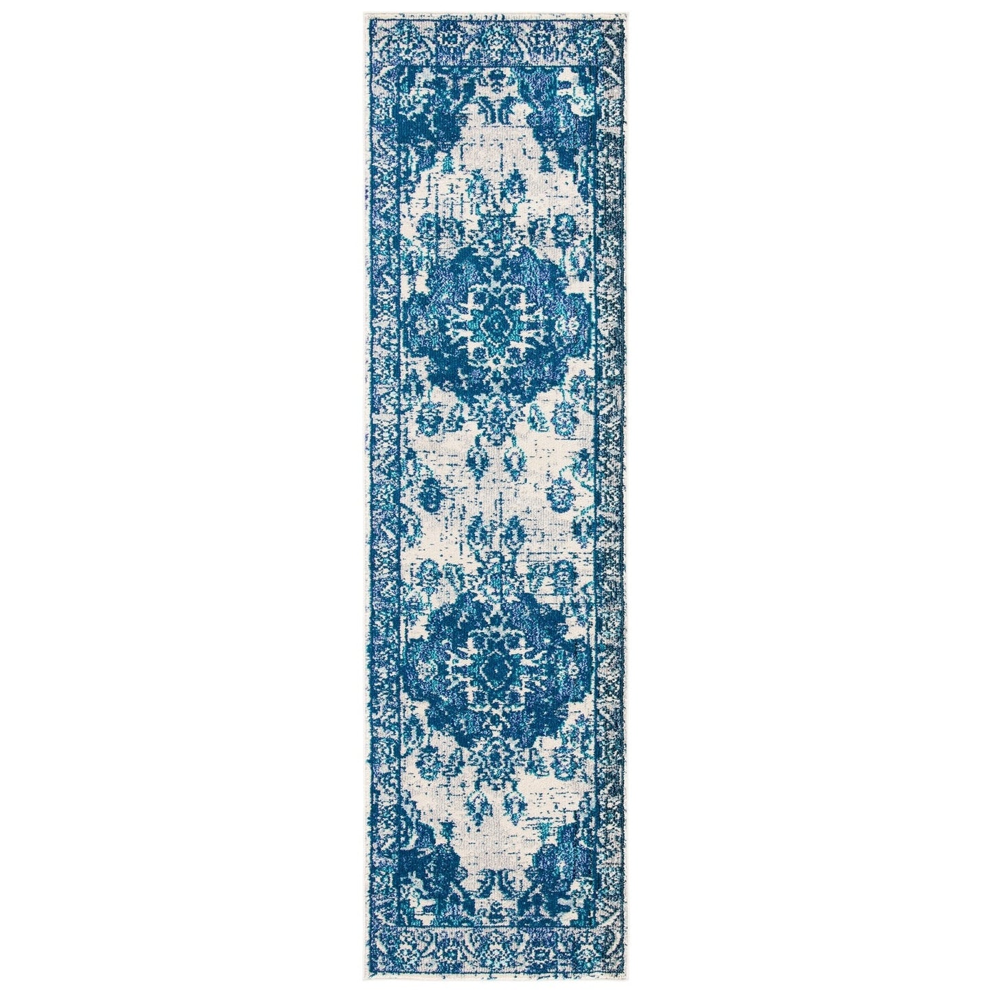 Tapis SAFAVIEH Monaco Océane Boho à médaillon vieilli