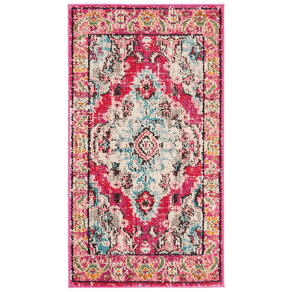 Tapis SAFAVIEH Monaco Océane Boho à médaillon vieilli