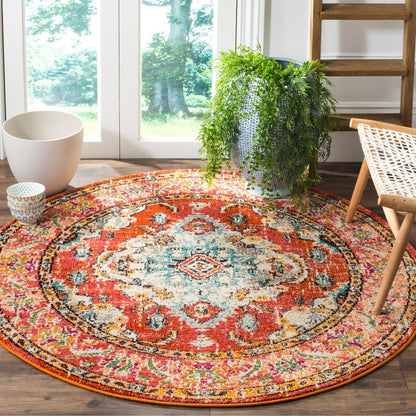 Tapis SAFAVIEH Monaco Océane Boho à médaillon vieilli