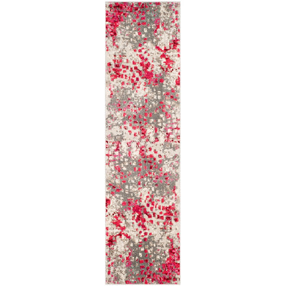 Tapis SAFAVIEH Monaco Panna Boho Abstrait Moderne Aquarelle
