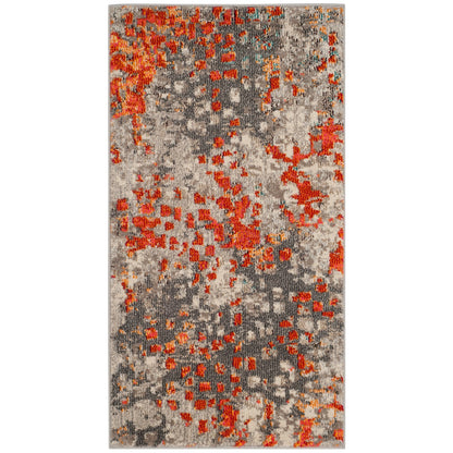 Tapis SAFAVIEH Monaco Panna Boho Abstrait Moderne Aquarelle