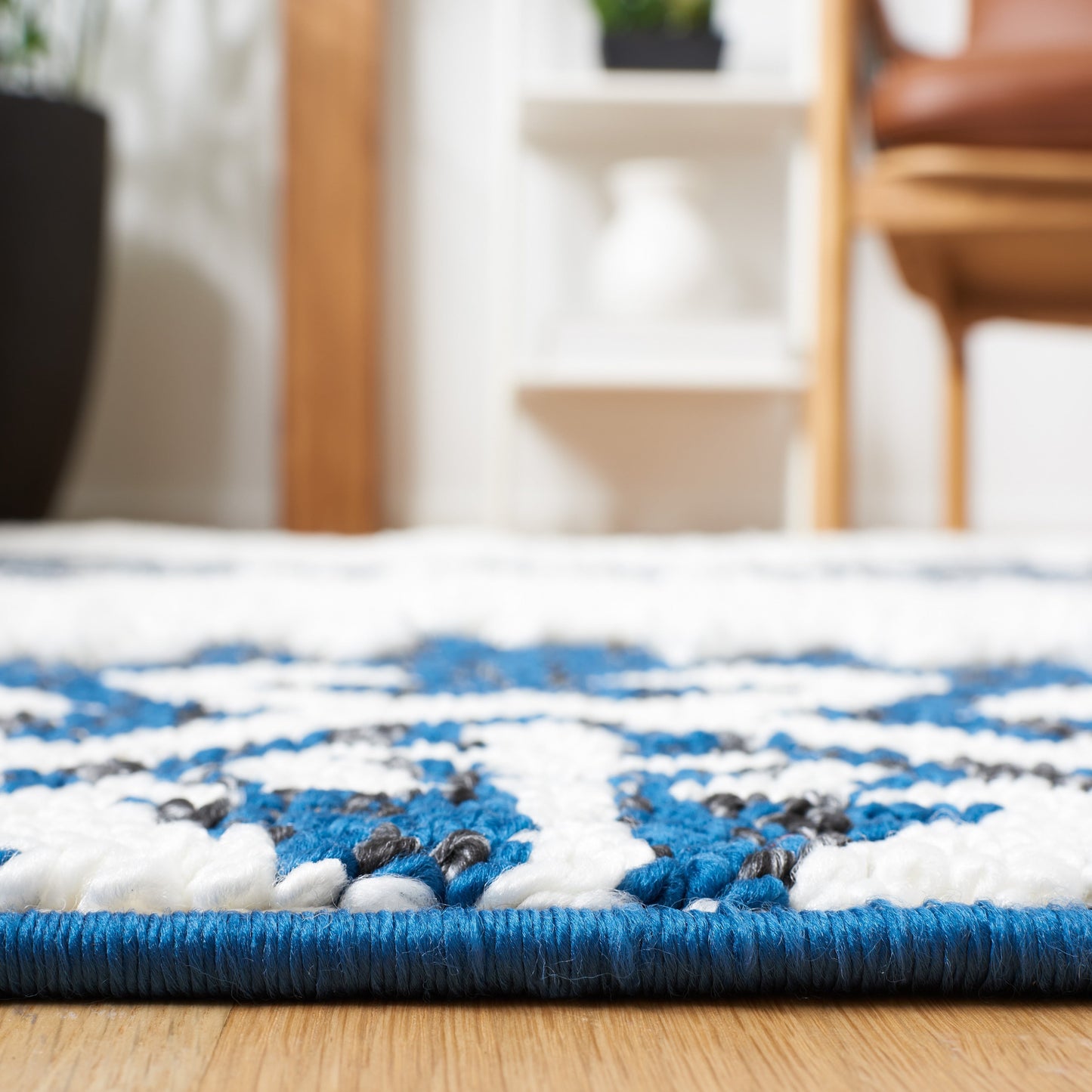 Safavieh Poignets marocains à franges, style bohème tribal, 5 cm d'épaisseur