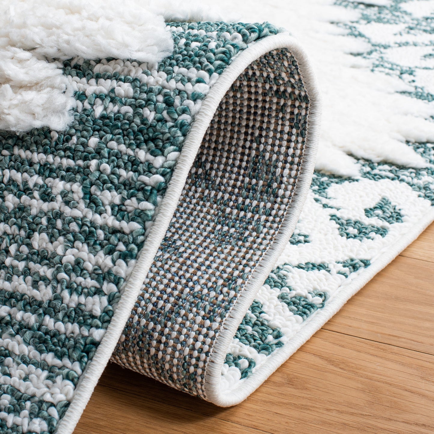 Safavieh Poignets marocains à franges, style bohème tribal, 5 cm d'épaisseur