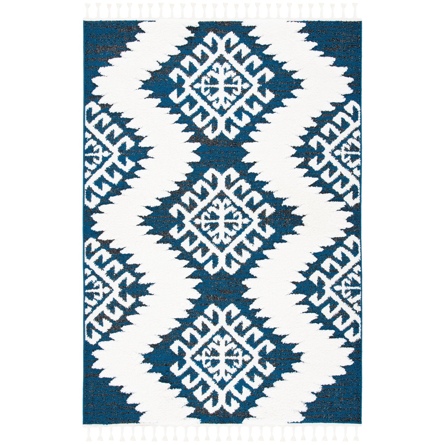 Safavieh Poignets marocains à franges, style bohème tribal, 5 cm d'épaisseur