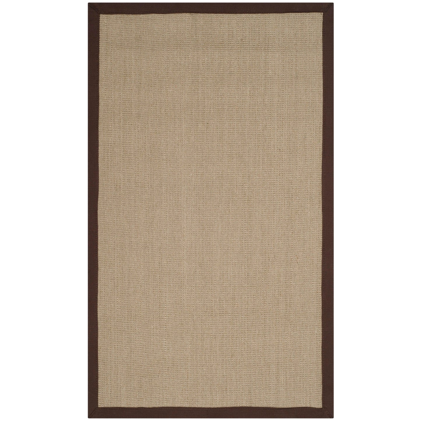 Tapis en sisal SAFAVIEH en fibres naturelles, bordure décontractée Alleen