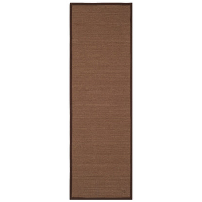 Tapis en sisal SAFAVIEH en fibres naturelles, bordure décontractée Alleen
