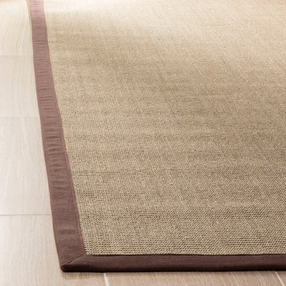 Tapis en sisal SAFAVIEH en fibres naturelles, bordure décontractée Alleen