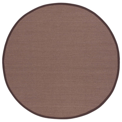 Tapis en sisal SAFAVIEH en fibres naturelles, bordure décontractée Alleen