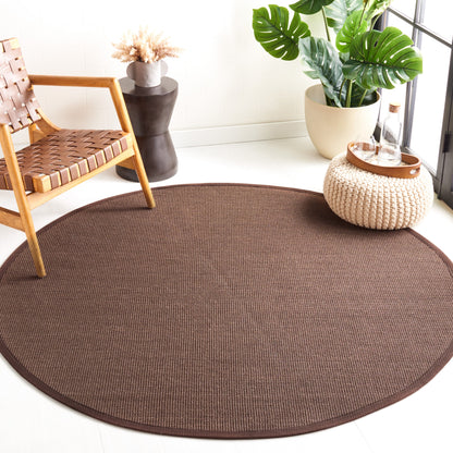 Tapis en sisal SAFAVIEH en fibres naturelles, bordure décontractée Alleen