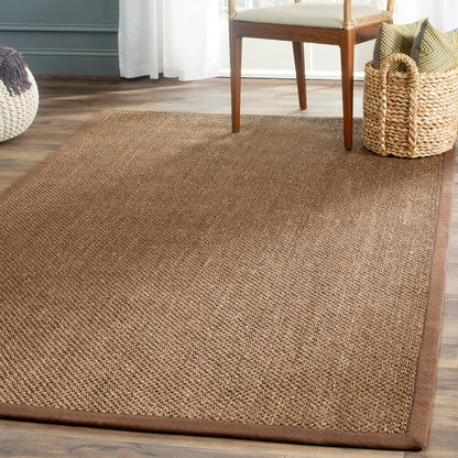 Tapis SAFAVIEH en fibres naturelles Elmyra avec bordure en sisal