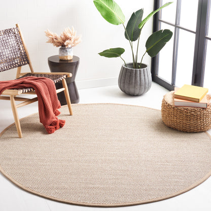 Tapis en sisal Lorine à bordure décontractée en fibres naturelles SAFAVIEH