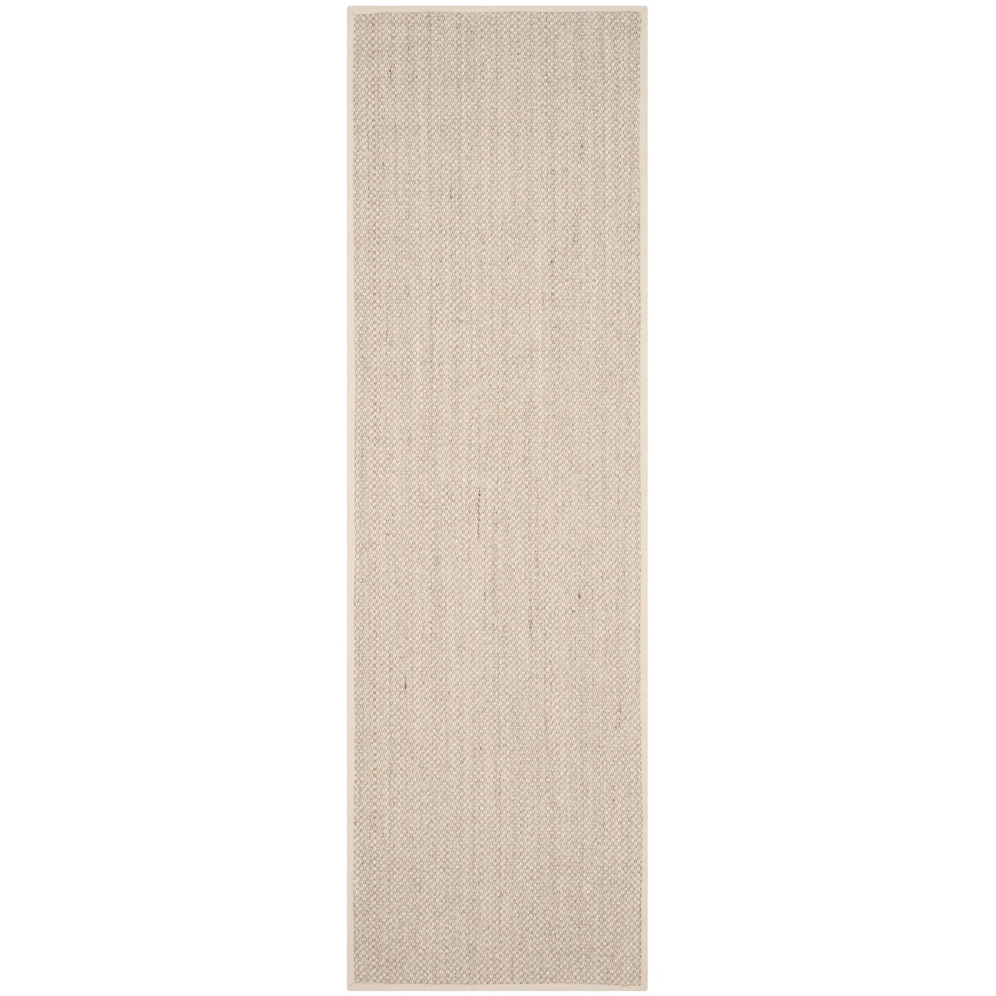 Tapis en sisal Lorine à bordure décontractée en fibres naturelles SAFAVIEH