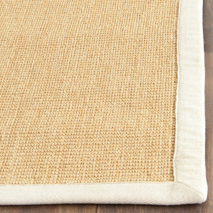 Tapis en sisal à bordure Madelyn en fibres naturelles SAFAVIEH
