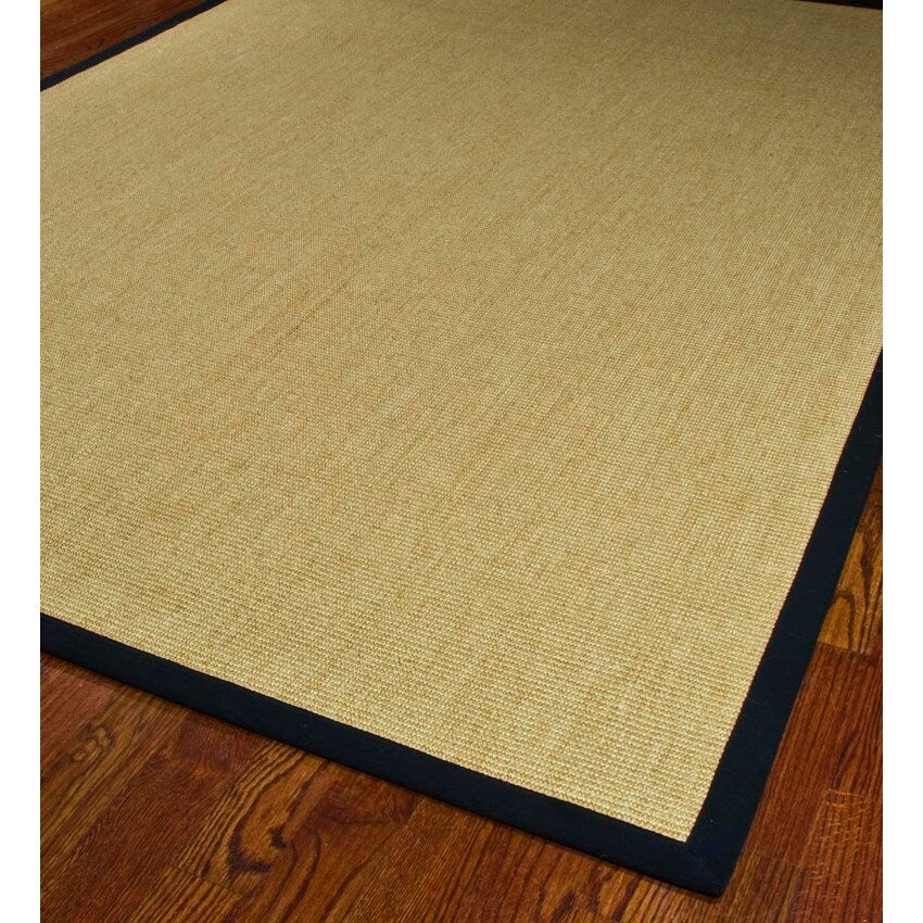 Tapis en sisal à bordure Madelyn en fibres naturelles SAFAVIEH