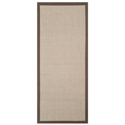 Tapis en sisal à bordure Madelyn en fibres naturelles SAFAVIEH