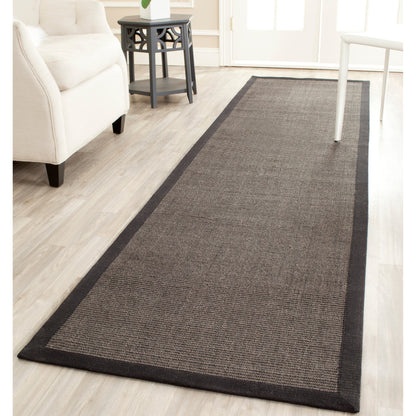 Tapis en sisal à bordure Madelyn en fibres naturelles SAFAVIEH