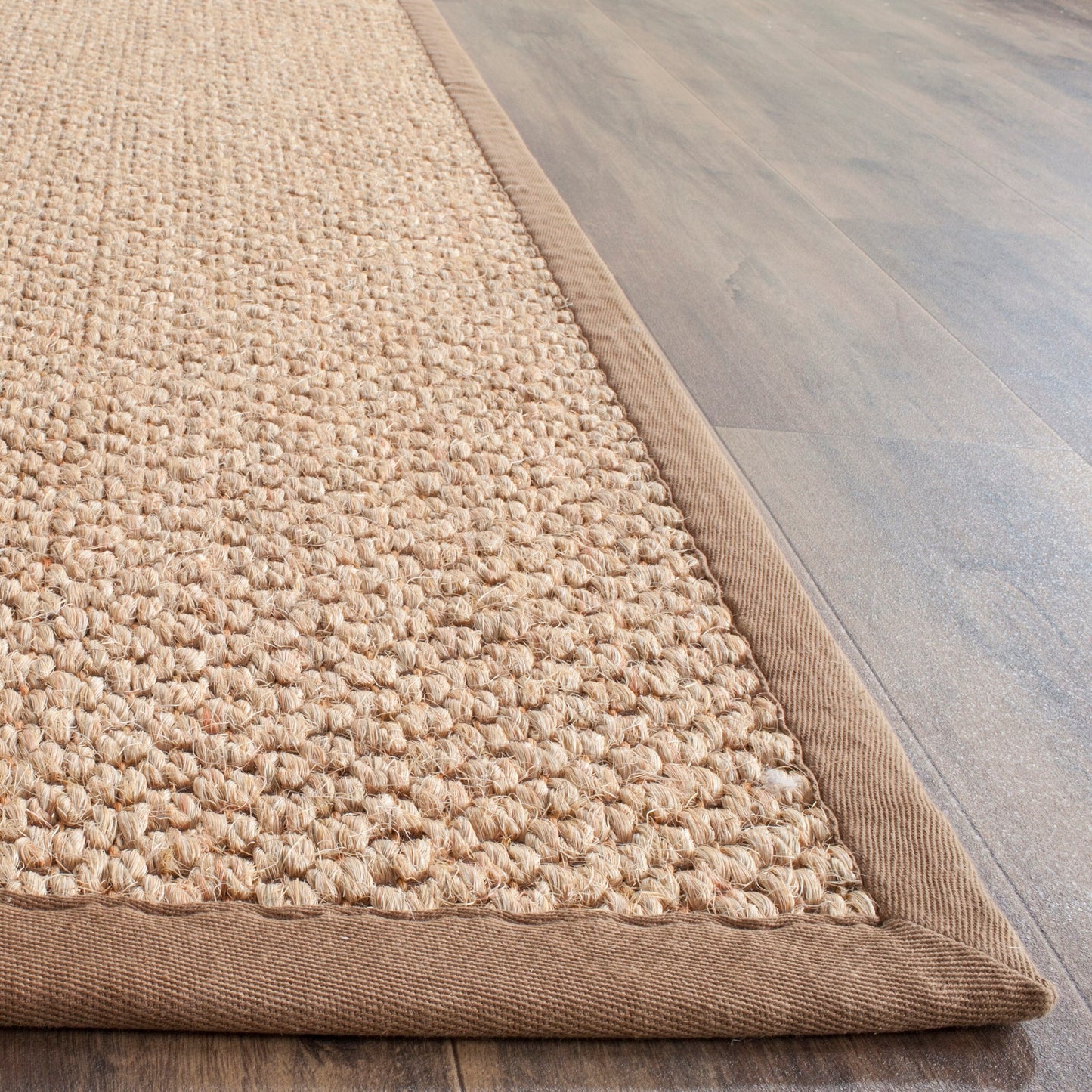 Tapis en sisal Mira Giesela en fibre naturelle SAFAVIEH