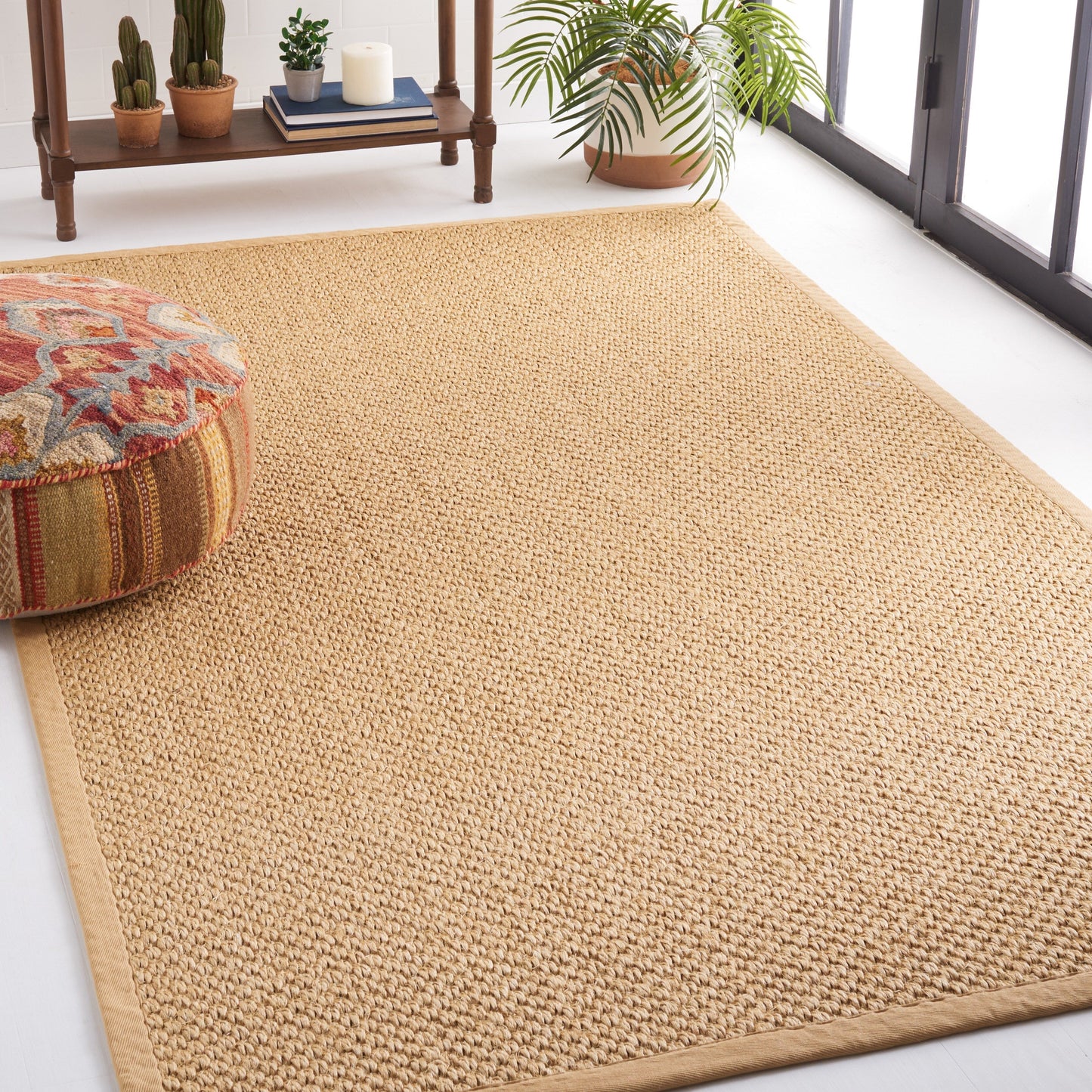 Tapis en sisal Mira Giesela en fibre naturelle SAFAVIEH