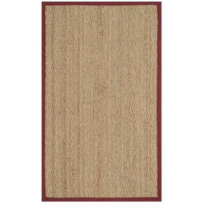 Tapis Trilby en fibres naturelles SAFAVIEH à chevrons en jonc de mer