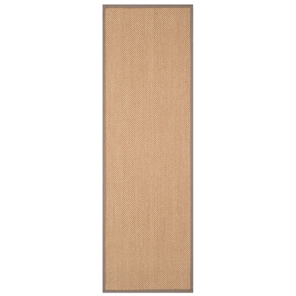 Tapis en sisal SAFAVIEH Venus en fibre naturelle, bordure décontractée