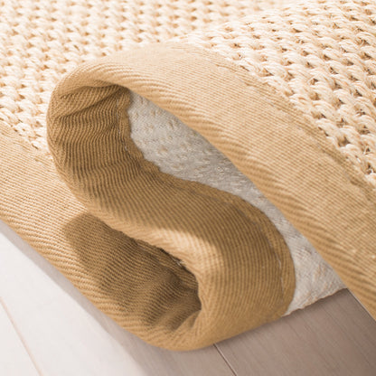 Tapis en sisal SAFAVIEH Venus en fibre naturelle, bordure décontractée