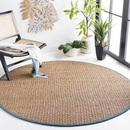 Tapis SAFAVIEH en fibres naturelles Zymryd tissées en jonc de mer