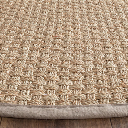 Tapis SAFAVIEH en fibres naturelles Zymryd tissées en jonc de mer