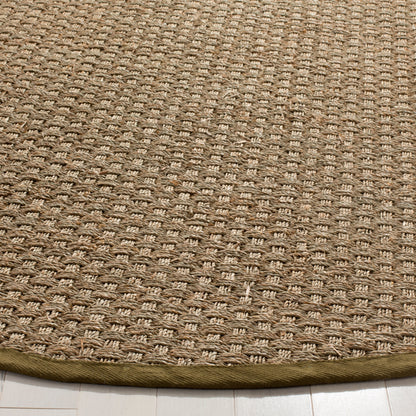 Tapis SAFAVIEH en fibres naturelles Zymryd tissées en jonc de mer