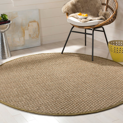 Tapis SAFAVIEH en fibres naturelles Zymryd tissées en jonc de mer