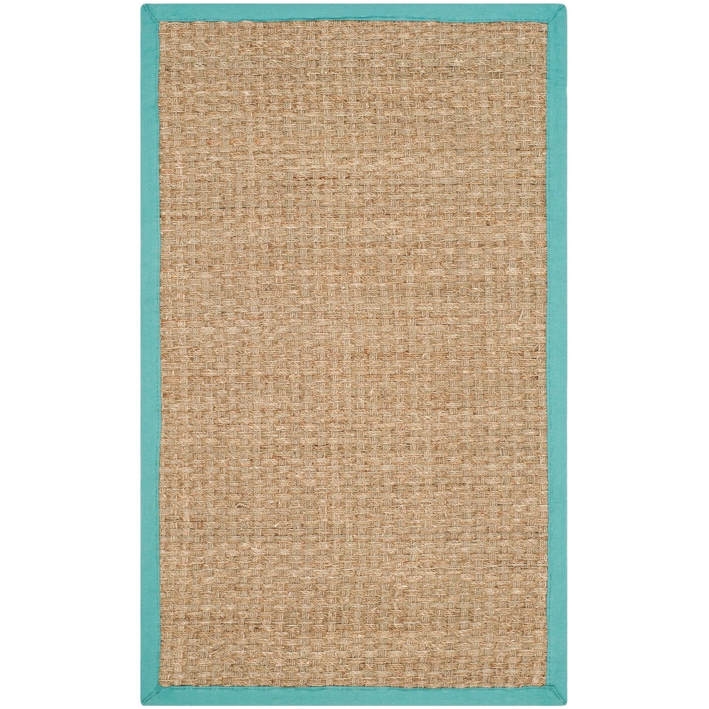 Tapis SAFAVIEH en fibres naturelles Zymryd tissées en jonc de mer