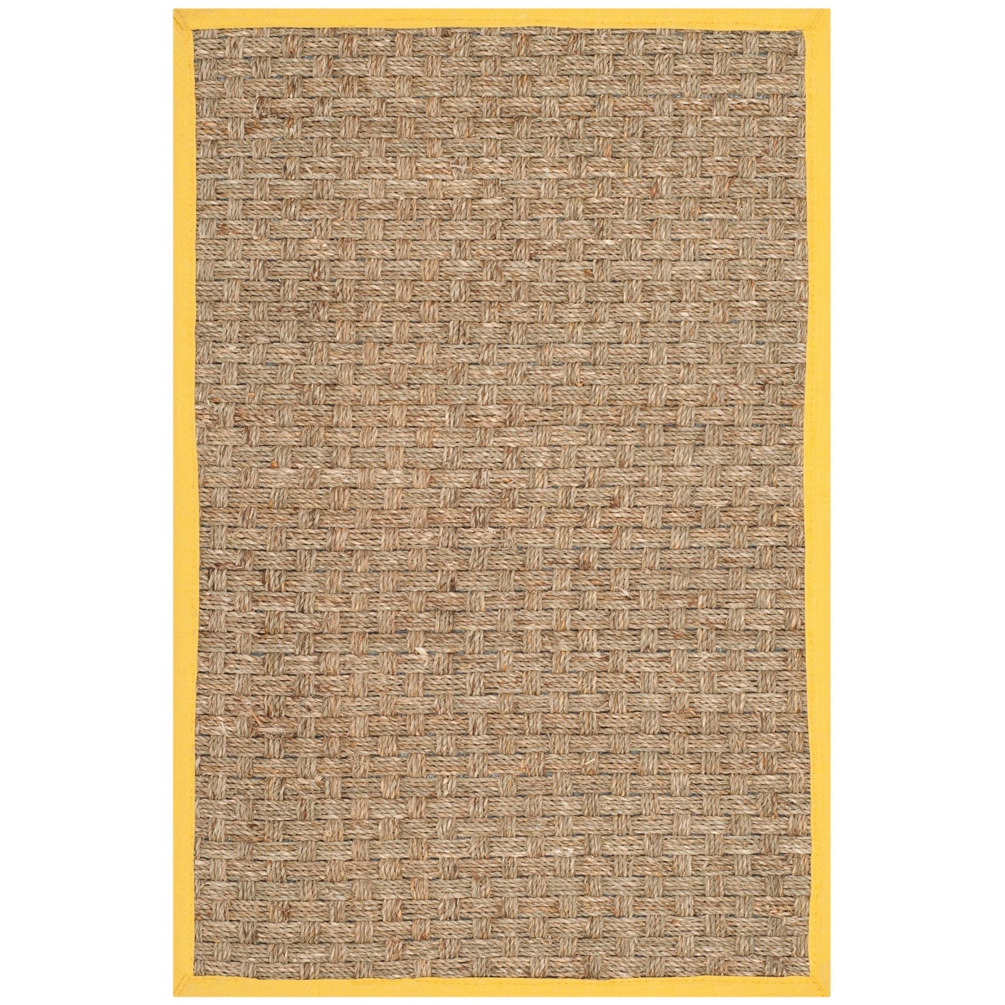 Tapis SAFAVIEH en fibres naturelles Zymryd tissées en jonc de mer