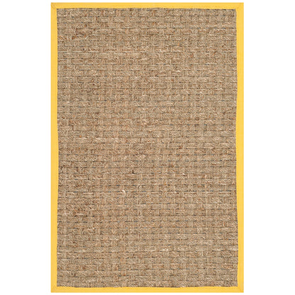 Tapis SAFAVIEH en fibres naturelles Zymryd tissées en jonc de mer