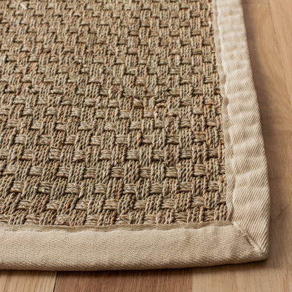Tapis SAFAVIEH en fibres naturelles Zymryd tissées en jonc de mer