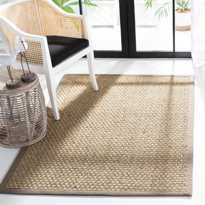 Tapis SAFAVIEH en fibres naturelles Zymryd tissées en jonc de mer